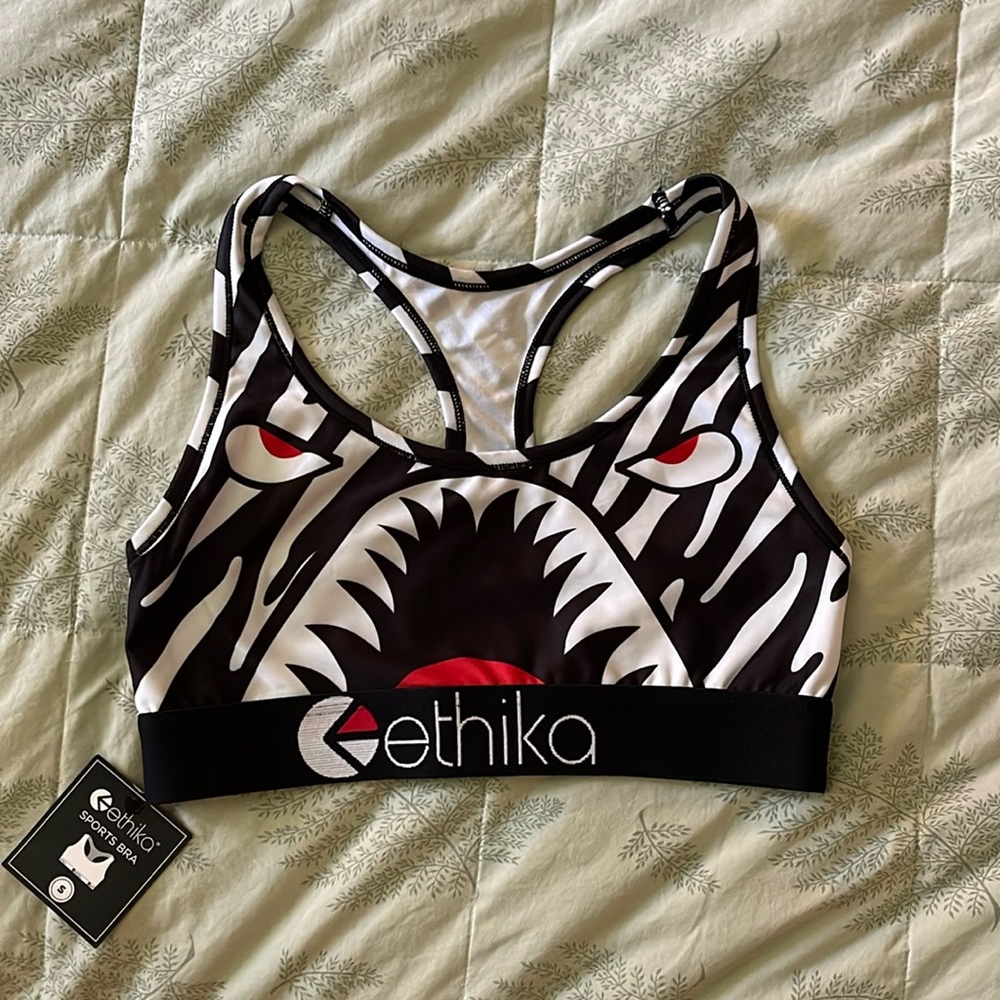 ethika unlined sports/yoga bra